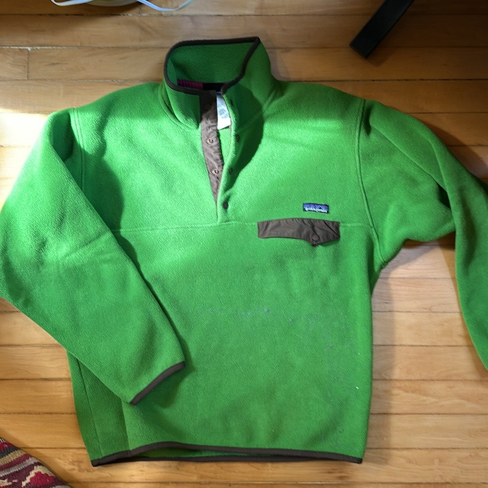 Patagonia Synchilla fleece quarter button